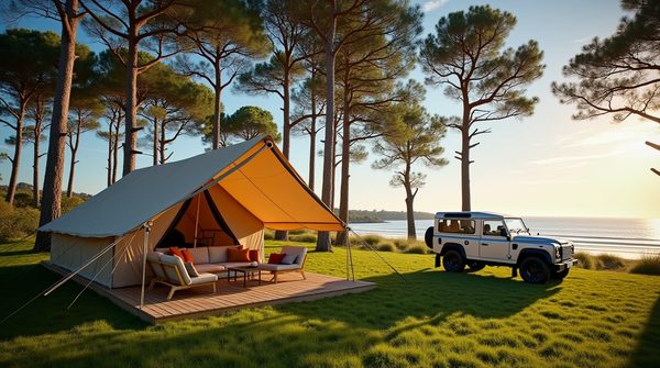 Découvrez le luxe du camping 5 étoiles dans les landes